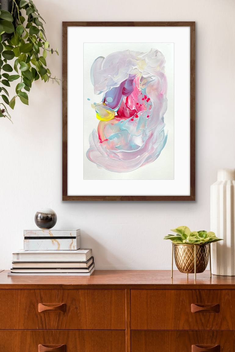 Original Abstract Expressionism Abstract Painting by Anastasiya Mare