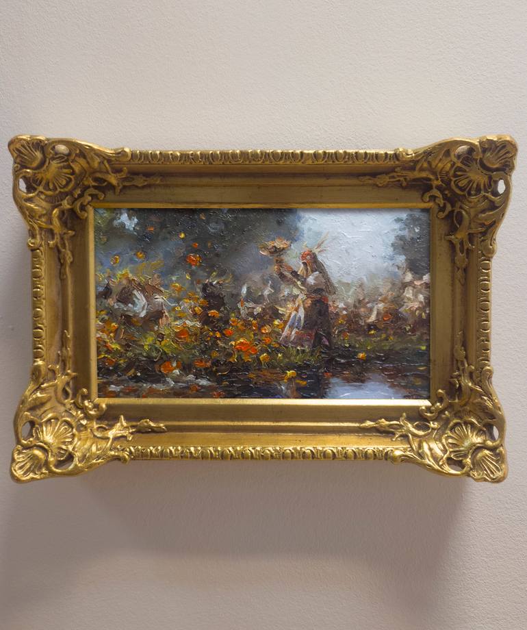 Original Contemporary Fantasy Painting by Pavel Guliaev