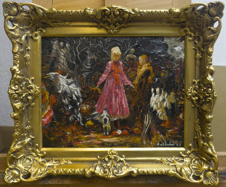 Original Figurative Fantasy Paintings by Pavel Guliaev