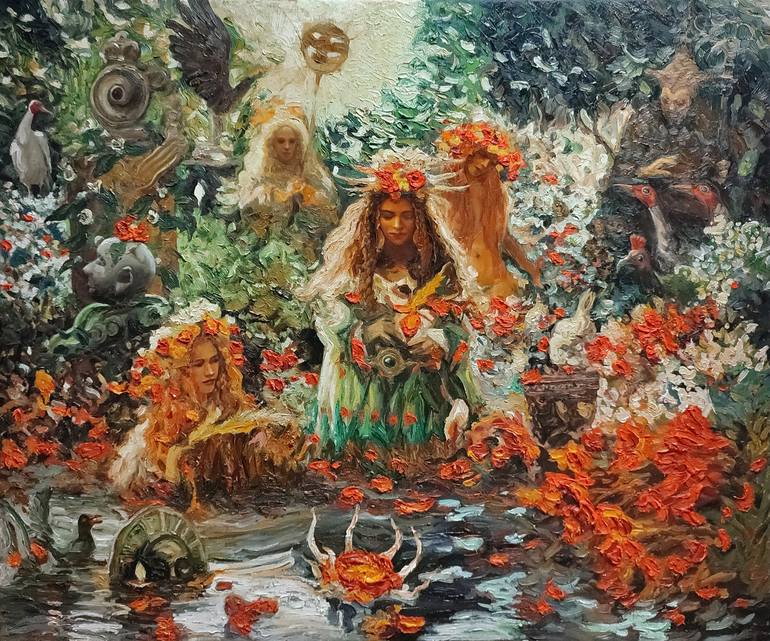 Original Contemporary Fantasy Paintings by Pavel Guliaev