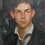 Portrait of a young man by Pavel Guliaev
