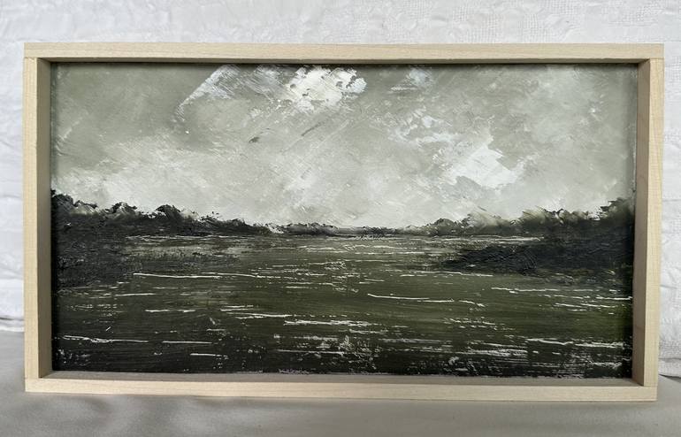 Original Abstract Landscape Painting by Vincent C Brandi