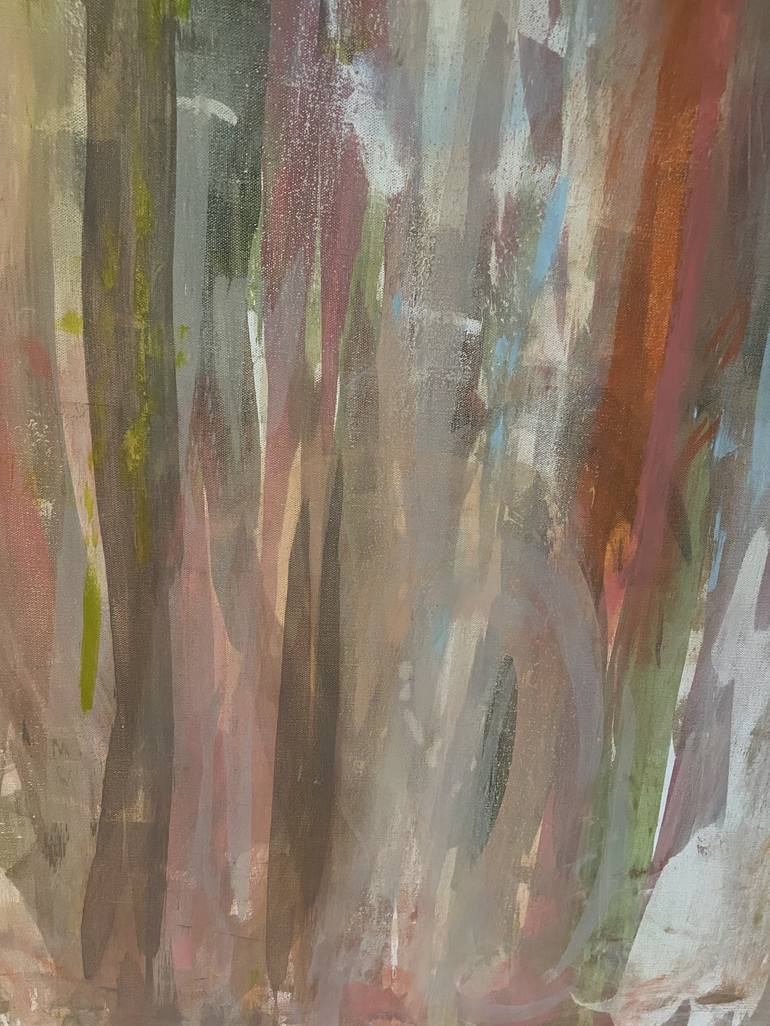 Original Abstract Expressionism Abstract Painting by Sylvie Del Duca