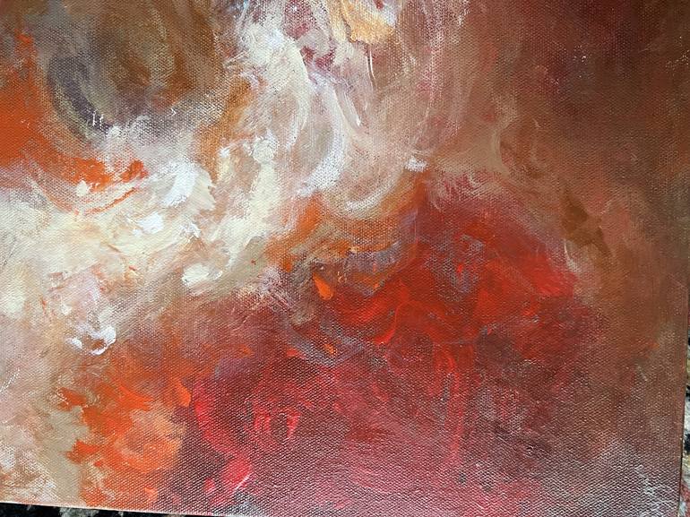 Original Abstract Expressionism Abstract Painting by Sylvie Del Duca