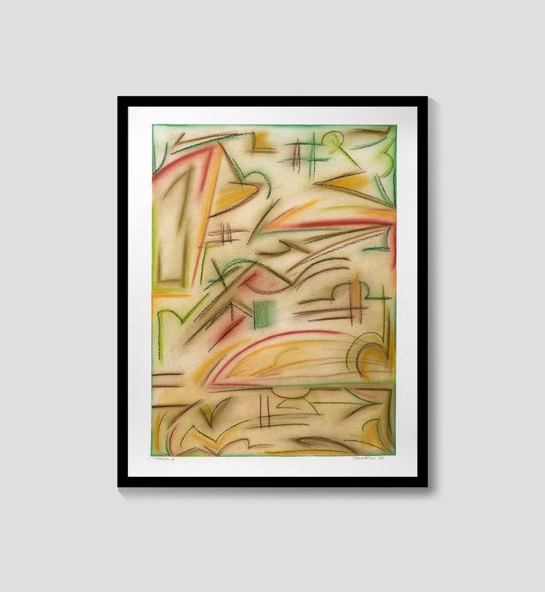 Original Abstract Drawing by Industrious Studios