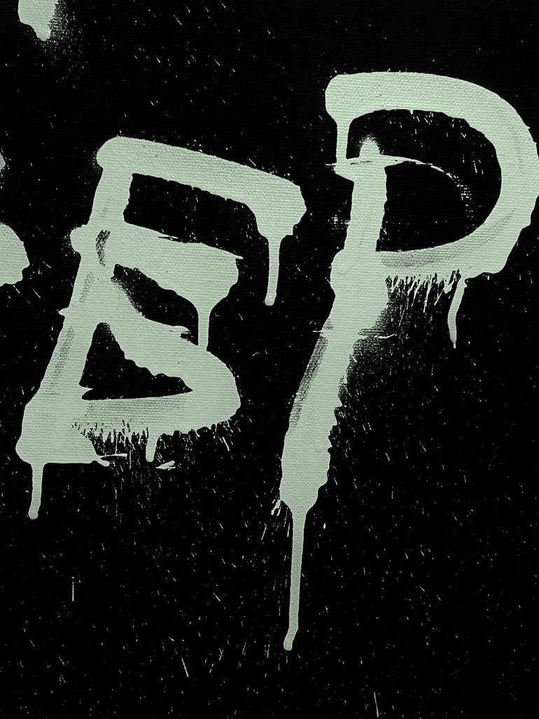 Original Abstract Love Painting by Kamile Lukrecija Lukosiute