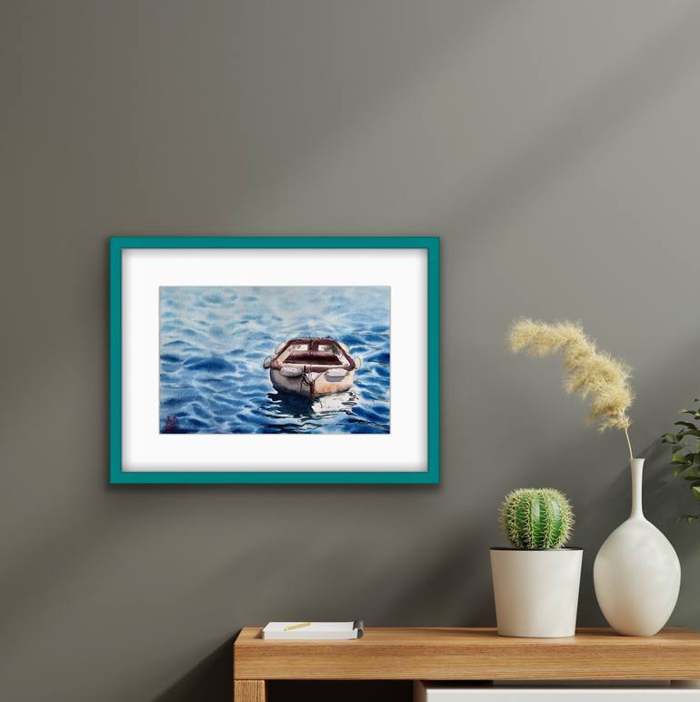 Original Realism Seascape Painting by Anna Ostapenko