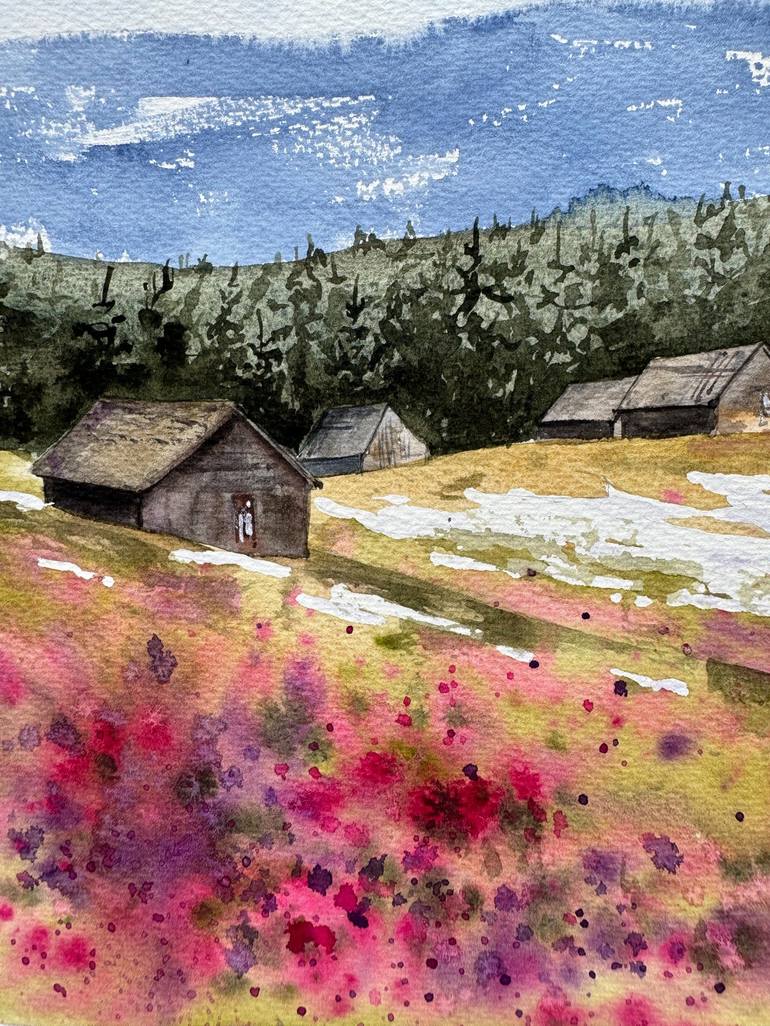 Original Landscape Painting by Anna Ostapenko