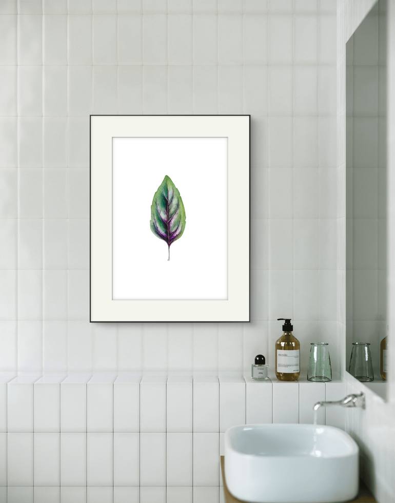 Original Illustration Botanic Painting by Anna Ostapenko