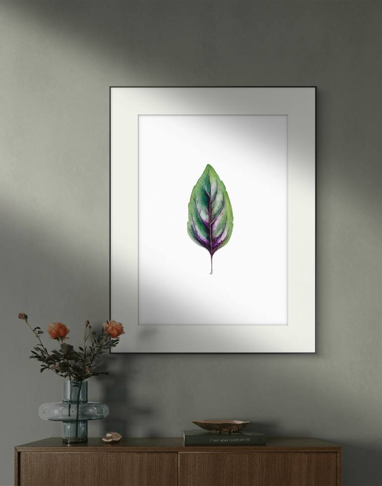 Original Illustration Botanic Painting by Anna Ostapenko