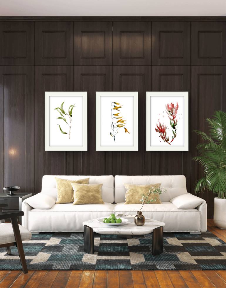 Original Abstract Expressionism Abstract Painting by Anna Ostapenko