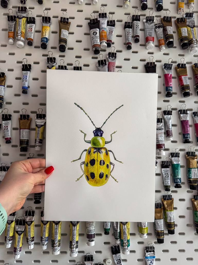 Original Photorealism Animal Painting by Anna Ostapenko