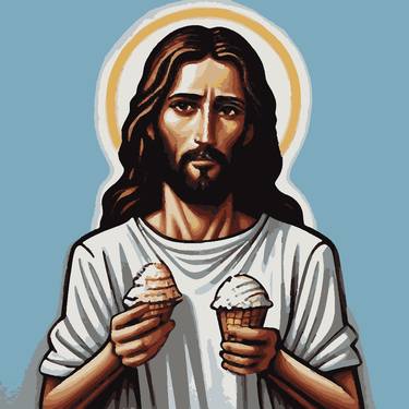 Jesus, cream and crème brulee thumb
