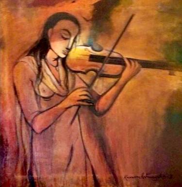 Print of Impressionism Music Paintings by Kumara Rathnayaka