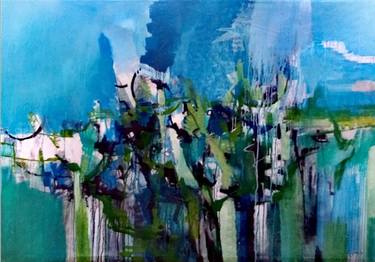 Print of Impressionism Abstract Paintings by Kumara Rathnayaka