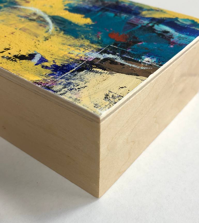 Original Abstract Expressionism Abstract Painting by Catherine Gutsche