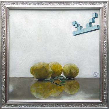 Original Fine Art Still Life Paintings by Luca Rota