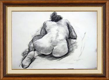 Print of Nude Paintings by Sameera Kalupahana