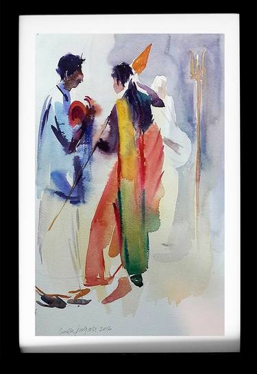 Print of Realism Culture Paintings by Sameera Kalupahana