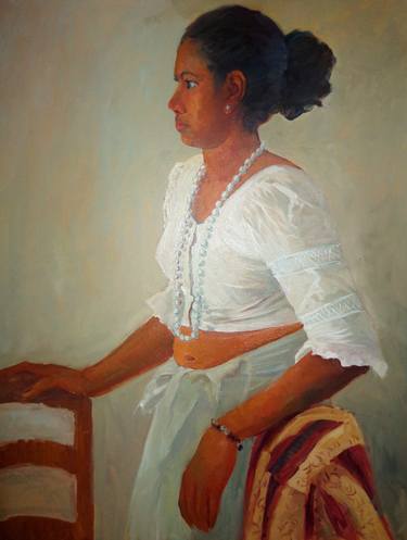 Original Realism Culture Painting by Sameera Kalupahana
