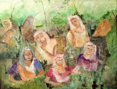 Print of Impressionism Culture Paintings by Renuka Dias