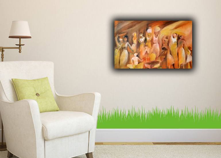 Original Realism Pop Culture/Celebrity Painting by Renuka Dias