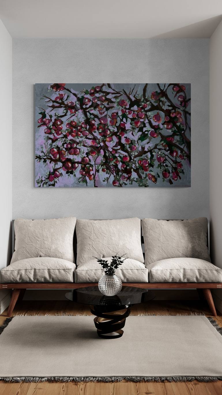 Apple Tree Painting by Marina Frantova | Saatchi Art