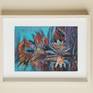 lotus flower soft pastel abstract botanic