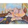 lotus, flower sort pastel abstract mini