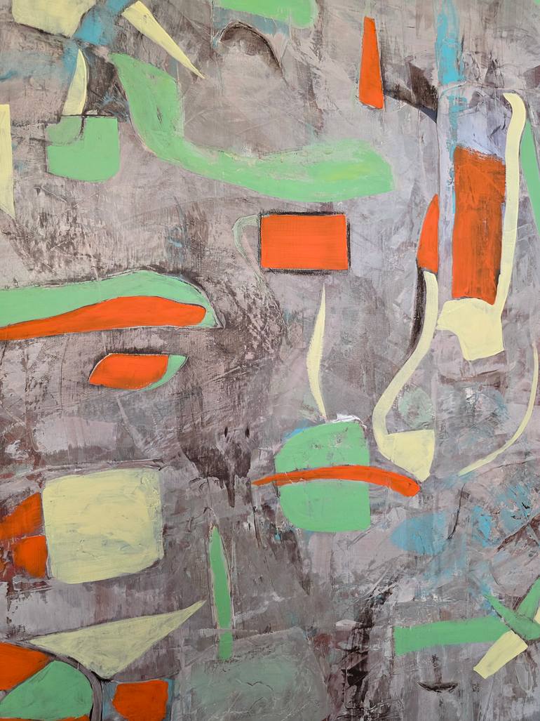 Original Contemporary Abstract Painting by Erika Vilimaityte