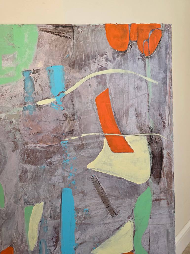 Original Contemporary Abstract Painting by Erika Vilimaityte