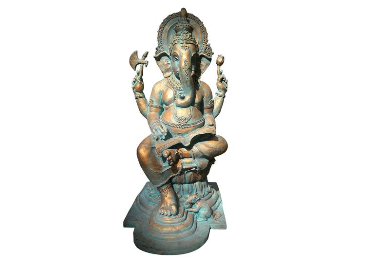 Original Traditional Religion Sculpture by Mahesh Ekanayake