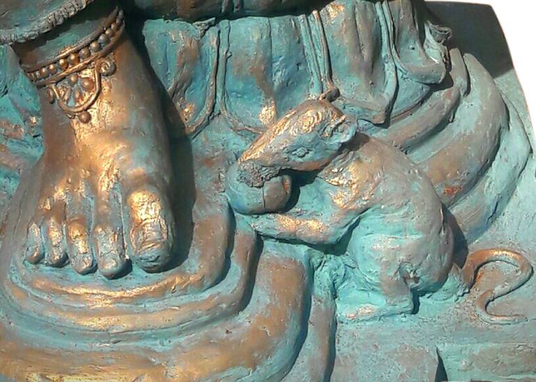 Original Contemporary Religion Sculpture by Mahesh Ekanayake