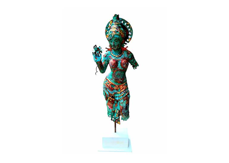 Original Traditional Culture Sculpture by Mahesh Ekanayake