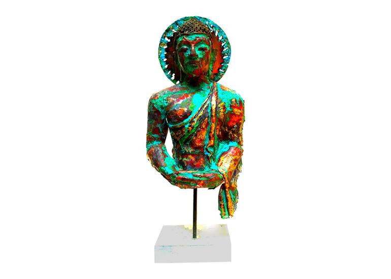 Original Gupta Religion Sculpture by Mahesh Ekanayake