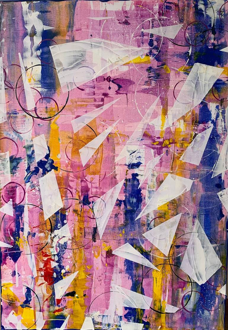 Original Other Abstract Painting by Anna Bernad