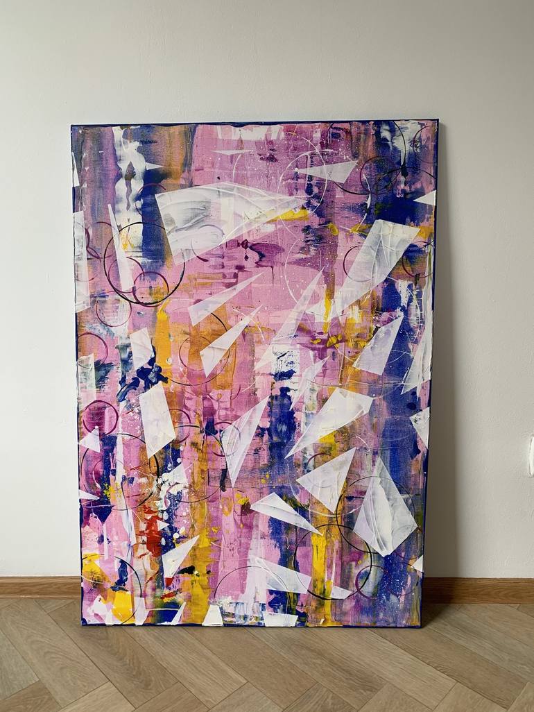 Original Abstract Painting by Anna Bernad