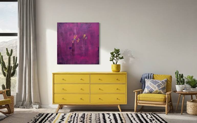Original Conceptual Abstract Painting by Melina Rubin