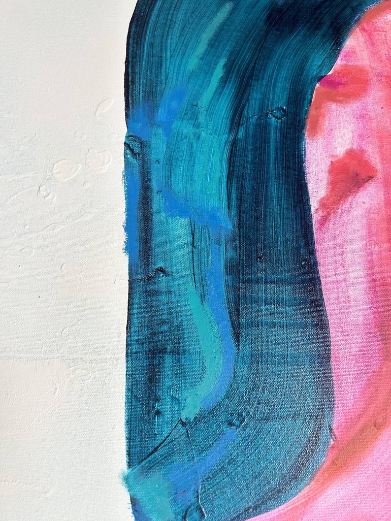 Original Geometric Abstract Painting by Melina Rubin