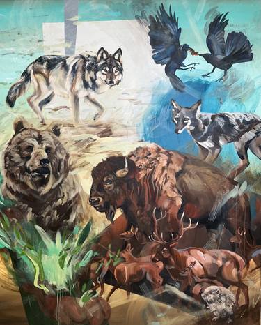 Original Animal Paintings by Zoey Farr