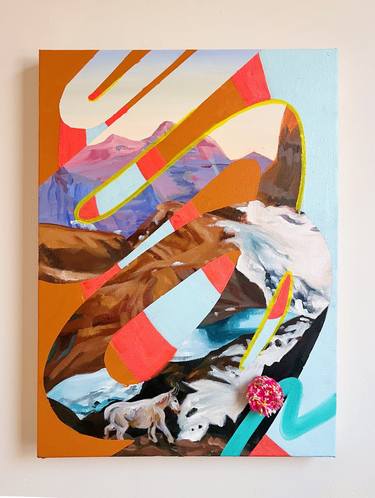 Original Abstract Animal Paintings by Zoey Farr