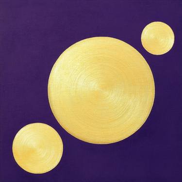 Golden Disks on Violet thumb