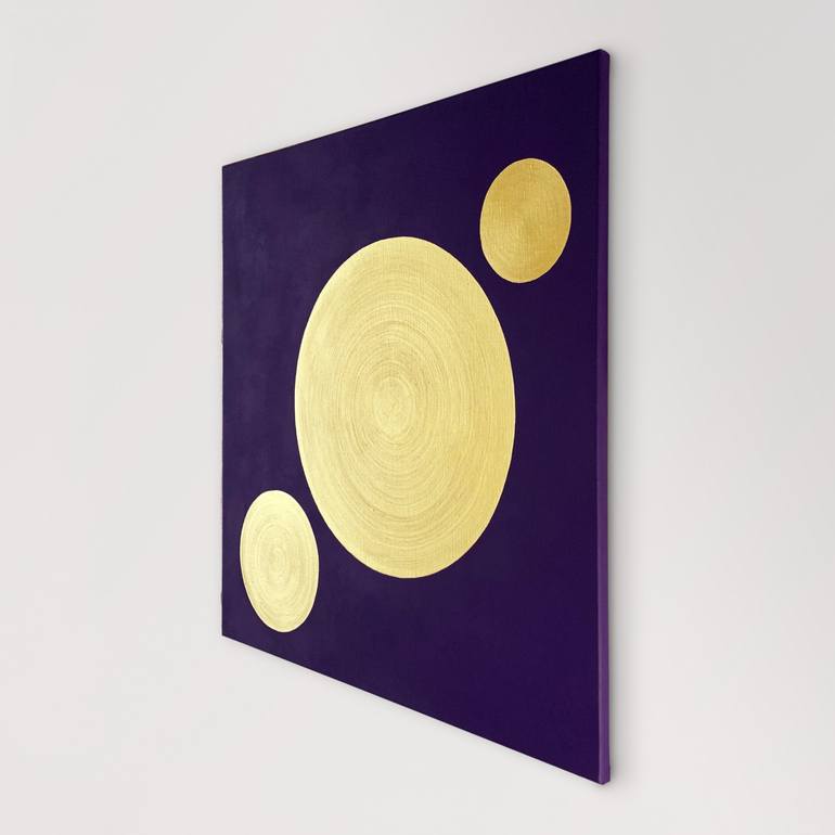 Original Geometric Painting by Alessia Lu