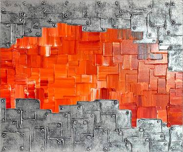 Original Fine Art Abstract Paintings by Alessia Lu