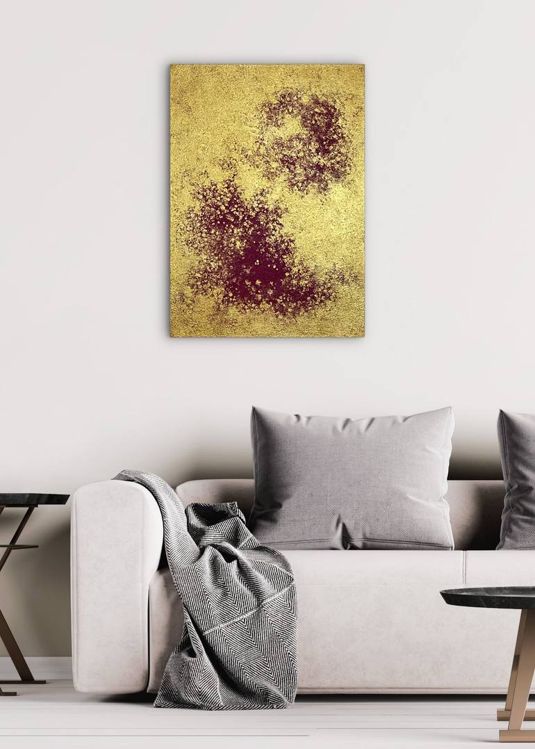 Original Abstract Expressionism Abstract Painting by Alessia Lu