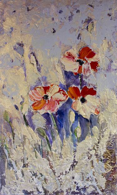Print of Abstract Floral Paintings by Artur Barseghyan