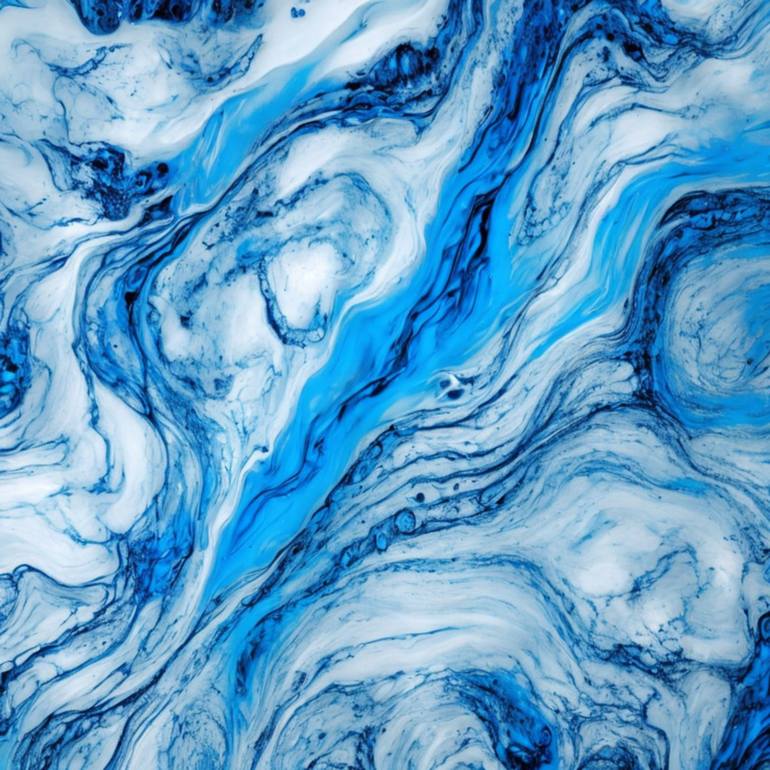 Blue Marble Texture Background