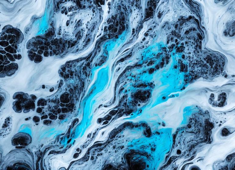 7 Blue Marble Painting Texture (JPG)