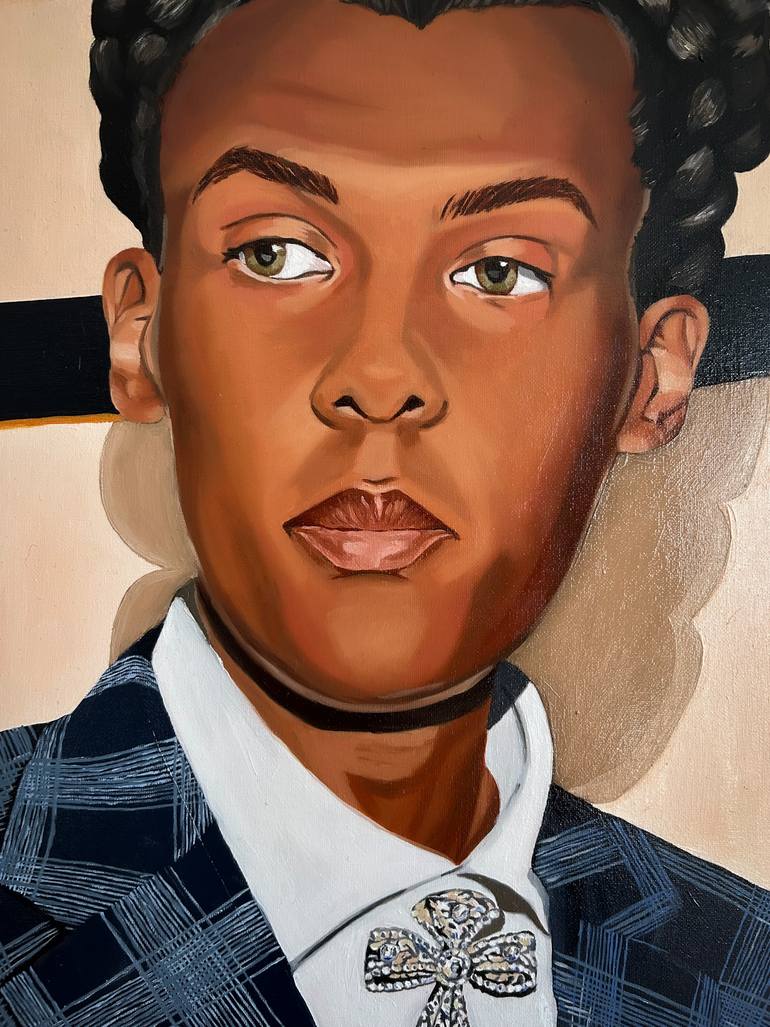 Original Fine Art Portrait Painting by Lola Verhoeven