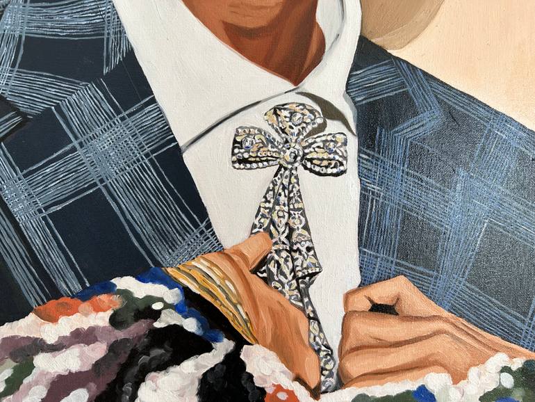Original Fine Art Portrait Painting by Lola Verhoeven